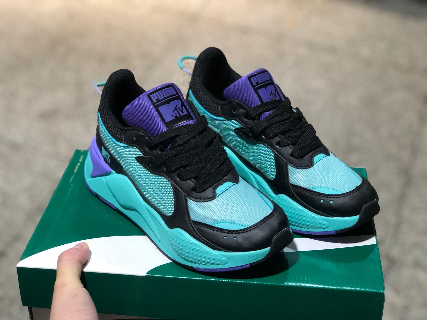 Puma RSx (Verde e Preto)