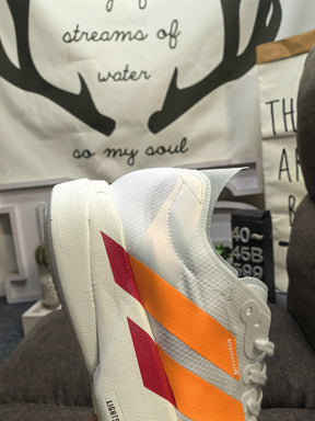 adizero BOSTON (Branco e Laranja)