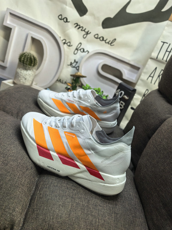 adizero BOSTON (Branco e Laranja)