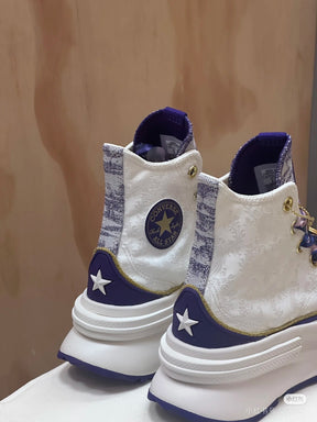 All Star Lift (Branco e Azul)