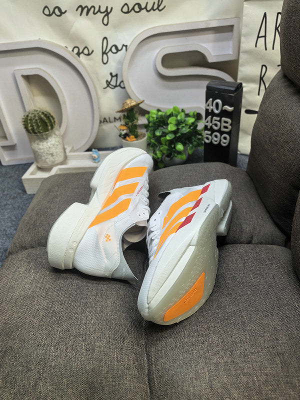 adizero BOSTON (Branco e Laranja)