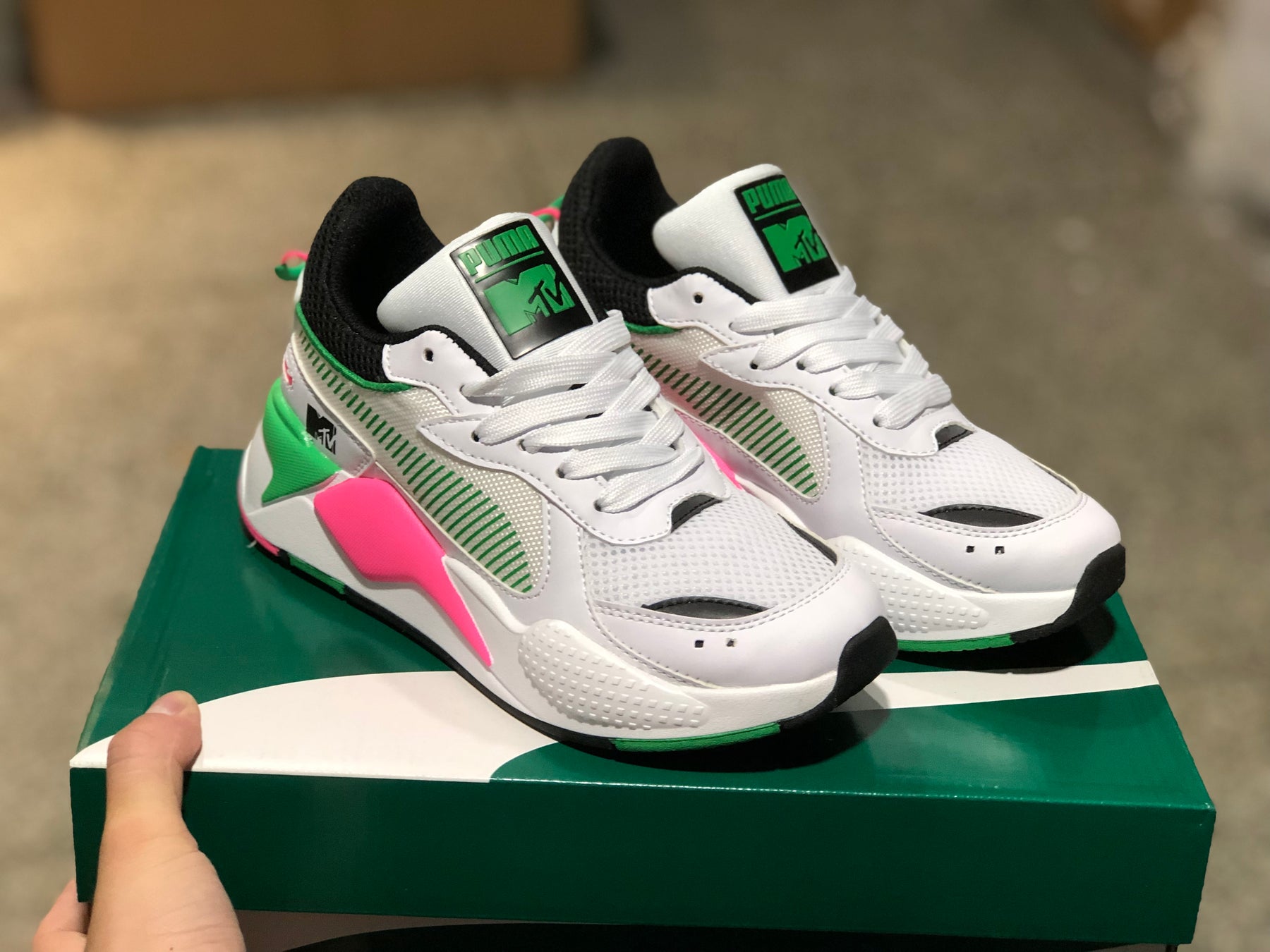 Puma RSx (Branco e Verde)