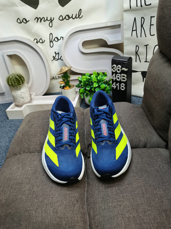 adizero BOSTON (Azul e Amarelo)