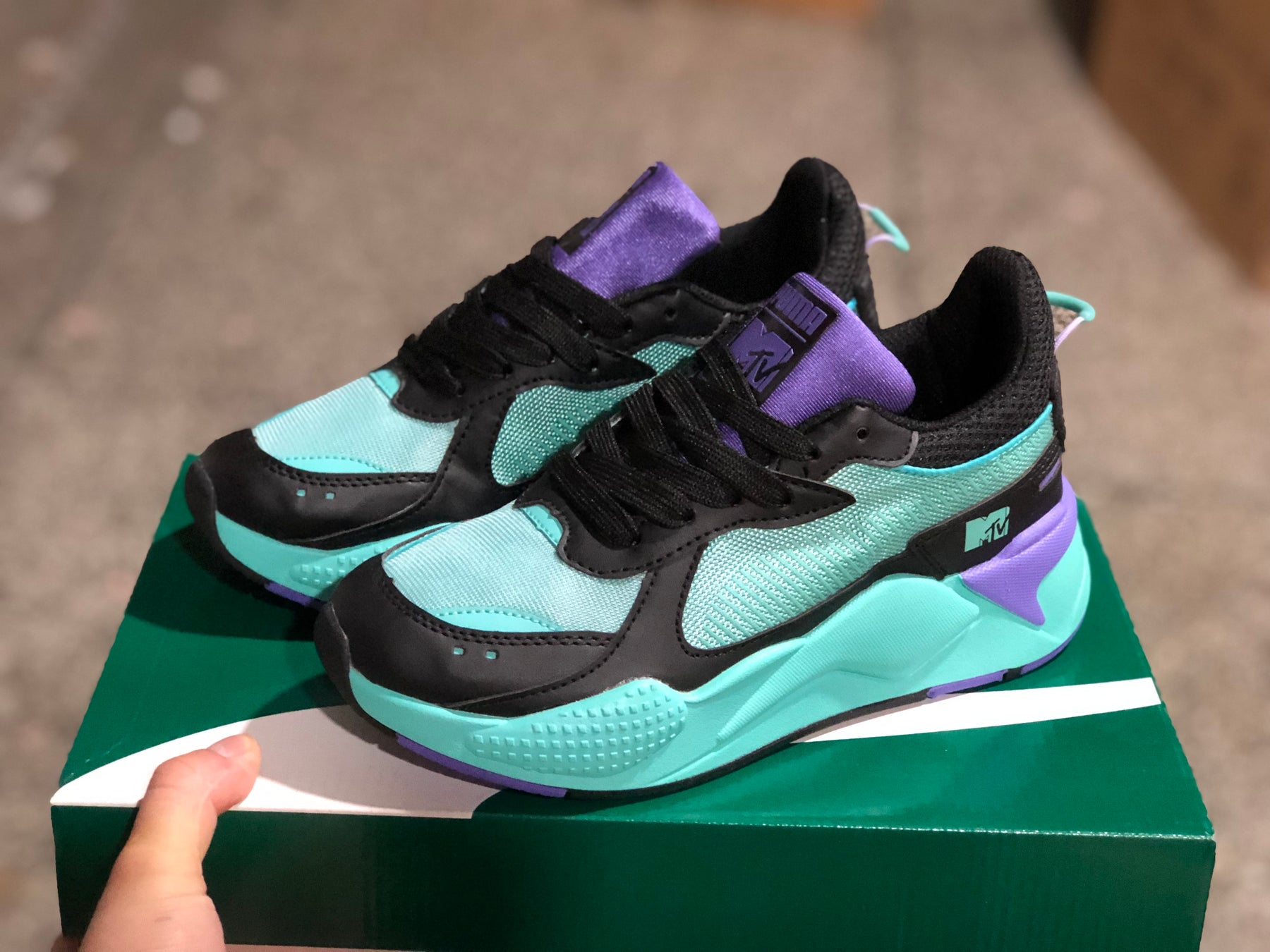 Puma RSx (Verde e Preto)