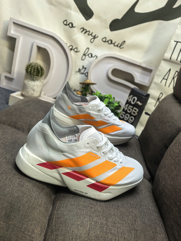 adizero BOSTON (Branco e Laranja)